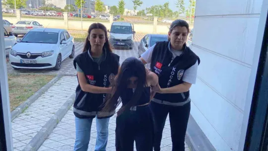 Kadın maganda tutuklandı