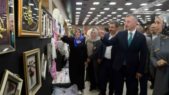 Kadınlar baharın gelişini el emeği göz nuru eserleriyle karşılayacak