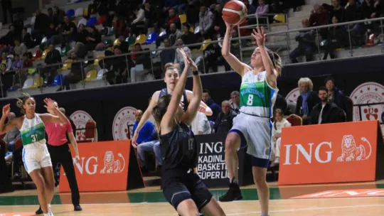 İzmit'in Perileri, Beşiktaş'ı devirdi: 69 - 60