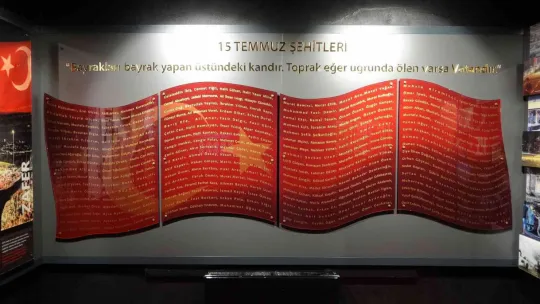 Kahramanların hatıraları burada yaşatılacak