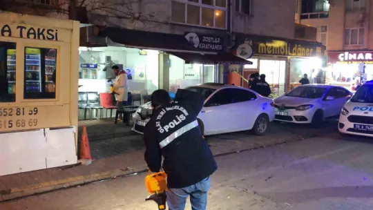 Kahvehane önünde silahlı saldırı: 1 yaralı