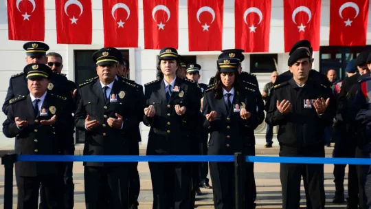Polis memuru son yolculuğuna uğurlandı