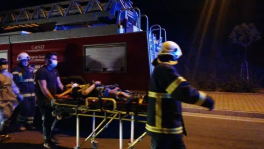 Kaldırıma çıkan motosikletten düşen 1 kişi öldü, 1 kişi yaralandı!