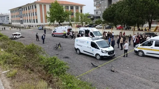 Kaldırımda yürüyen kadını hayattan kopardı