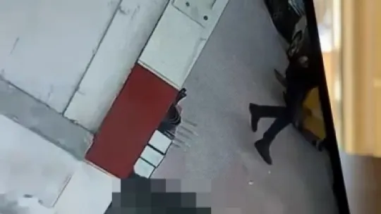 Kaldırımdaki cinayet kamerada