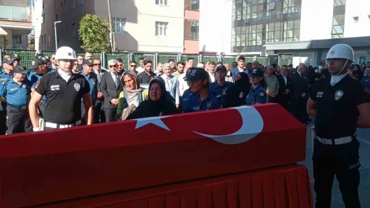 Kalp krizi geçiren bekçi son yolculuğuna uğurlandı