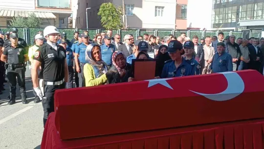 Kalp krizi geçiren bekçi son yolculuğuna uğurlandı