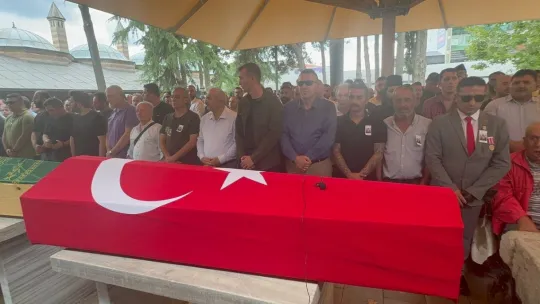 Uzman çavuş son yolculuğuna uğurlandı