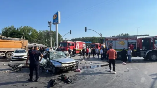 Kocaeli'deki kazada can pazarı: 4 yaralı