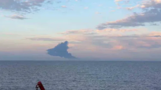 Kandıra açıklarında gemi yangını: Çok sayıda ekip sevk edildi