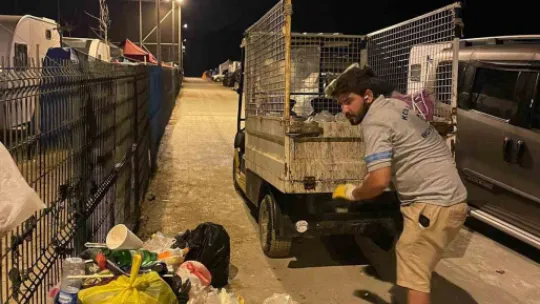 Kandıra sahillerinde 992 ton çöp toplandı