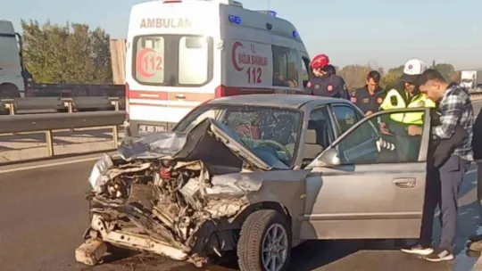 Karacabey'de zincirleme kaza: 9 yaralı