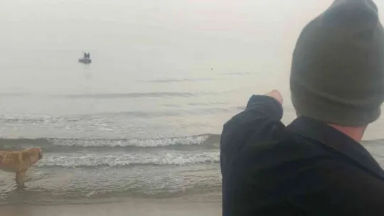 Karadeniz kıyısında dubayı mayın zannettiler