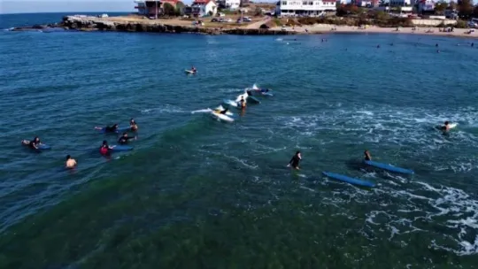 Karadeniz'in o kıyısına sörf akını!