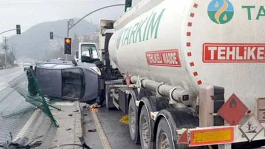 Karamürsel'de korkunç kaza!