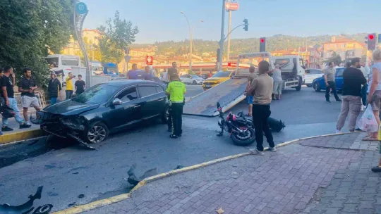 Karamürsel'de trafik kazası: 1 yaralı
