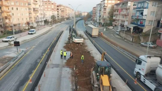 Karamürsel Köprülü Kavşağında Yalova istikameti trafiğe açıldı