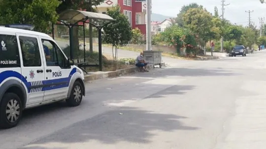 Karantinadayken dışarı çıkana polis müdahalesi!