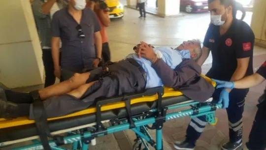 Kardeşini öldüren adam ekiplerden kaçarken kaza yaptı