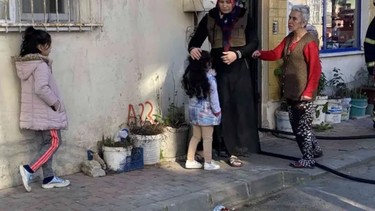 Karne günlerinde evleri yandı!