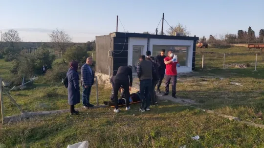 Karşı şeride geçen otomobil işçi servisine ok gibi saplandı: 6 yaralı