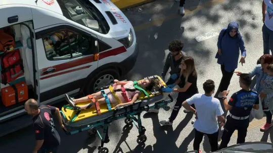 Karşıya geçmek isterken araç çarptı: 1 yaralı