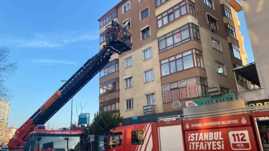 Kartal'da yangın