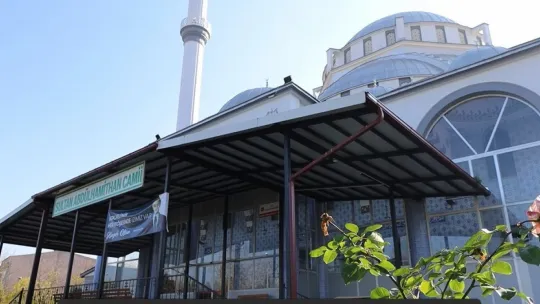 Abdülhamit Han Camii'ne estetik görünüm