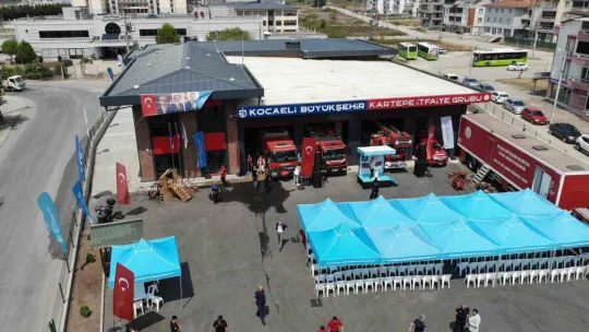 Kartepe'ye yeni itfaiye binası kazandırıldı