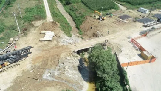 Kartepe'de 2 mahalle 4 şeritli modern köprü birbirine bağlayacak