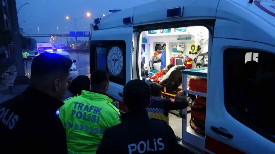 Kocaeli'de korkutan kaza: 2 yaralı