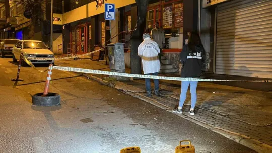 Kayınbiraderini sokak ortasında vurdu!