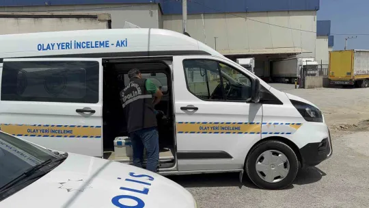 Kaynak sırasında kafası ezilen şoför feci şekilde can verdi