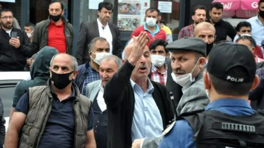 'Kayyum kayyum' sloganları attılar!