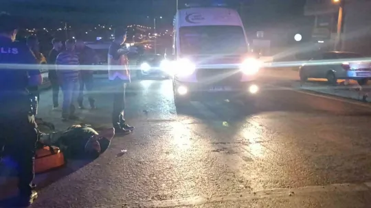 Kaza yapan kardeşinin yanına giderken kaza yaptı