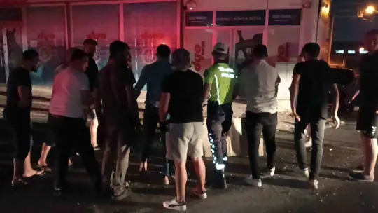 Kaza yapan kardeşinin yanına giderken kaza yaptı