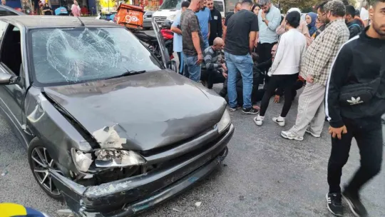 Kaza yaptı, ehliyeti olmadığı için hastaneye gitmedi