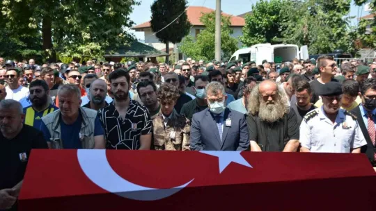 Özel harekatçı, gözyaşlarıyla son yolculuğuna uğurlandı