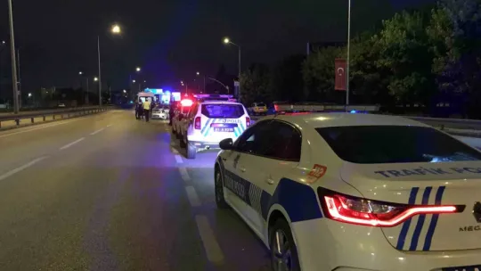 Kazada kopan tekerlek başka kazaya sebep oldu: 2 yaralı