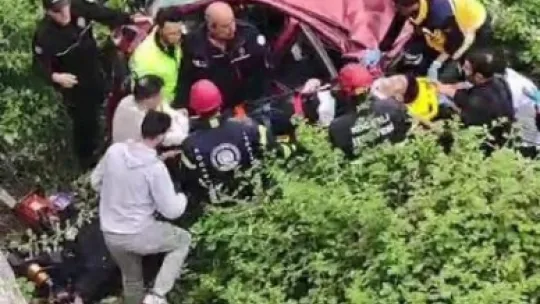 Kazada ölen 17 yaşındaki futbolcu son yolculuğuna uğurlandı