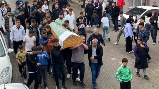 Kazada ölen motosiklet sürücüsü defnedildi