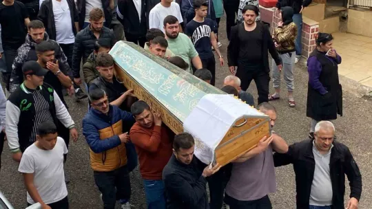 Kazada ölen motosiklet sürücüsü defnedildi