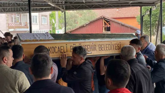 Kazada ölen motosiklet sürücüsü defnedildi