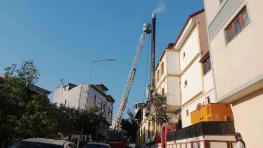 Kebapçı dükkanı yandı!