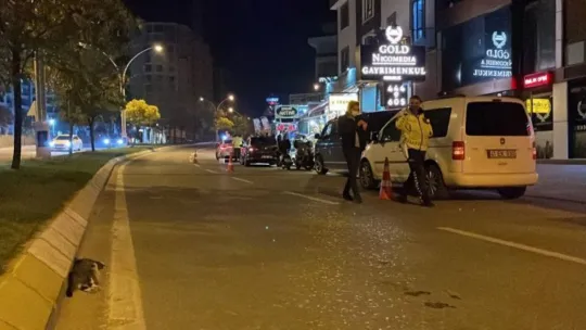 Kediyi ezmemek için manevra yapınca takla attı
