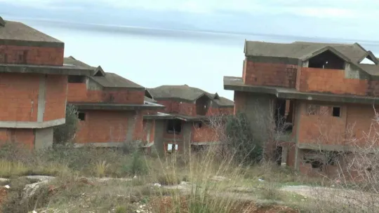 Kaderine terk edilmiş bu villalar ne olacak?