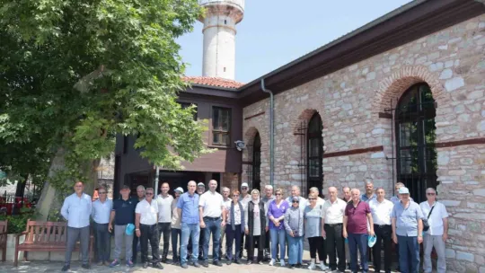 Kentin kültürel yerlerini gezdiler