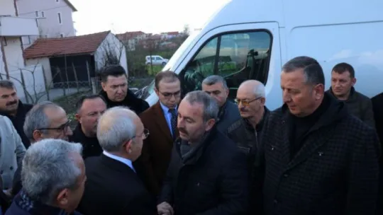 Kılıçdaroğlu şehidimizin ailesini ziyaret etti