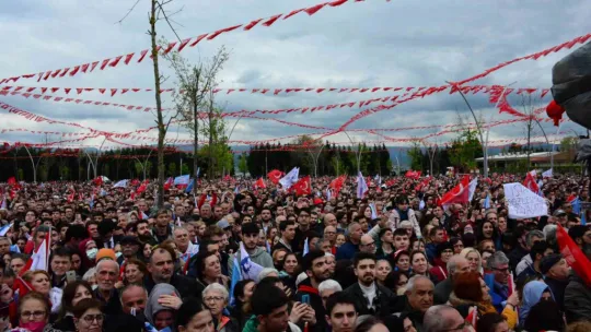 Kılıçdaroğlu ve Akşener Kocaeli'den hitap etti