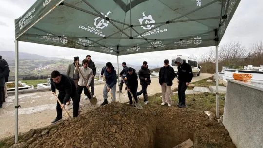 Kimsesiz vatandaşın cenazesi defnedildi